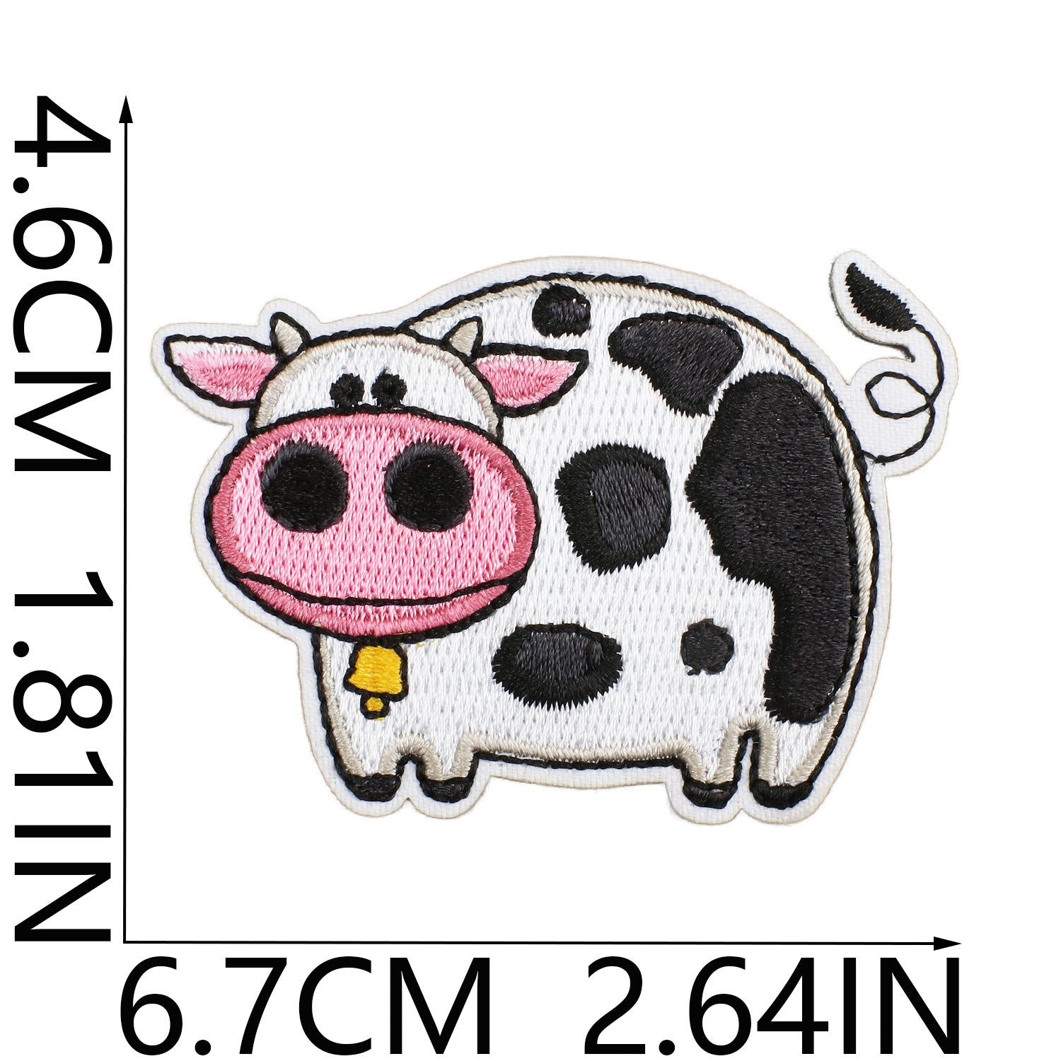 Wholesale Mother Cow Embroidery Cloth Patches